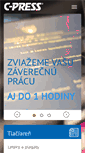 Mobile Screenshot of c-press.sk