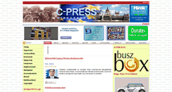 Desktop Screenshot of c-press.hu