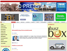 Tablet Screenshot of c-press.hu